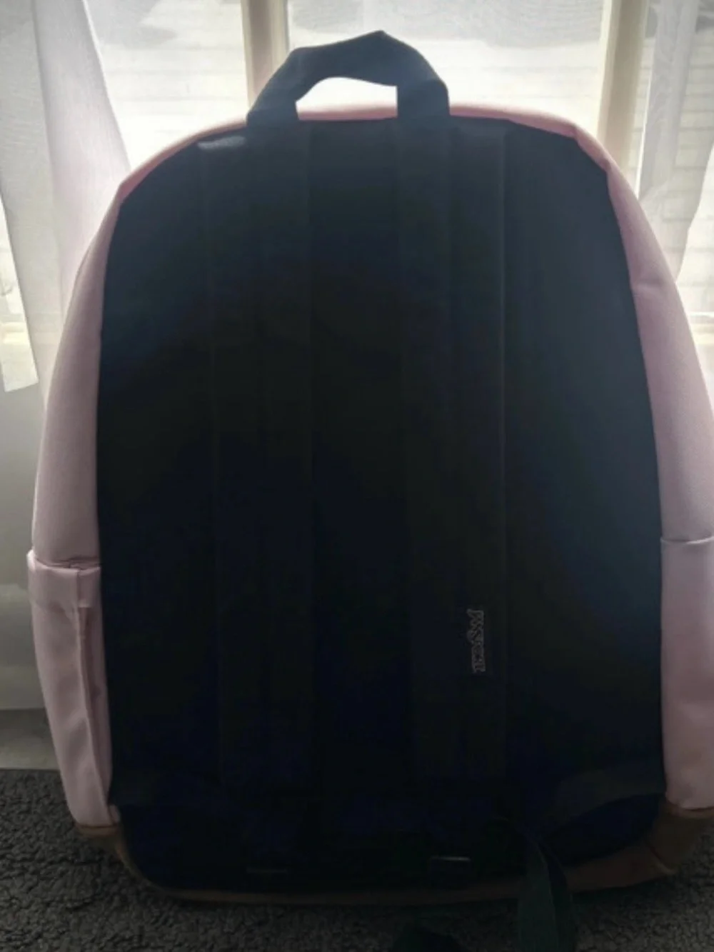 Pink Nylon Tote with Interior Organizer